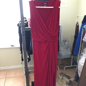 Red dress